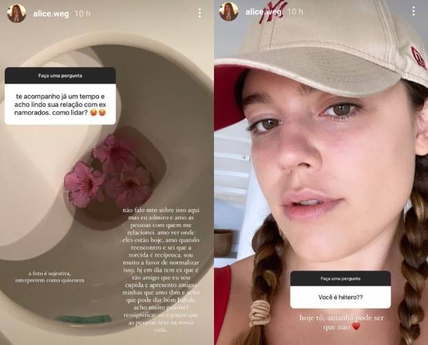 Alice Wegmann fala sobre heterossexualidade: 'Hoje tô, amanhã pode ser que não' 4 Alice Wegmann fala sobre heterossexualidade: 'Hoje tô, amanhã pode ser que não'
