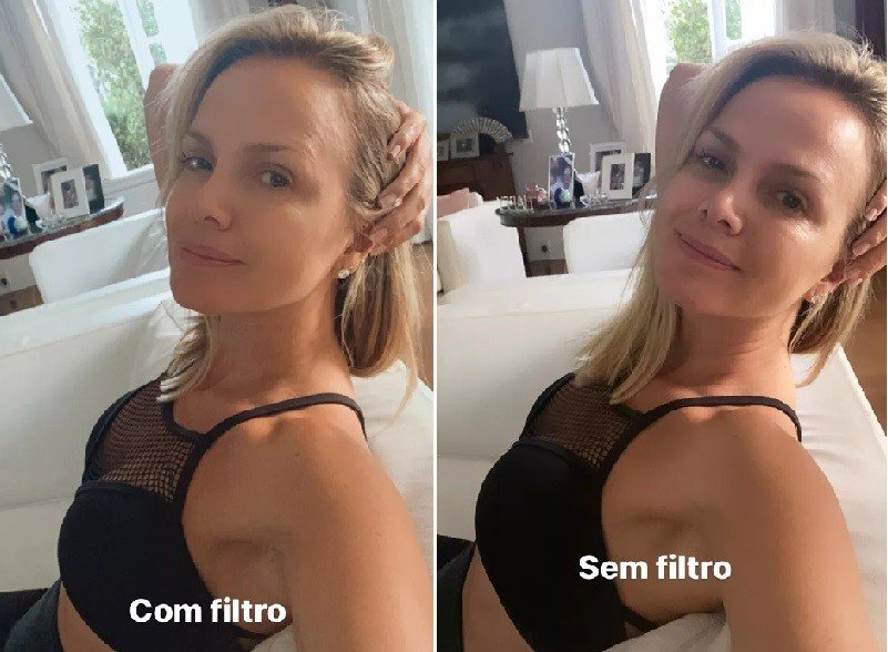 'Não se engane. Bonito é ser você', diz Eliana sobre filtros nas redes sociais 2 'Não se engane. Bonito é ser você', diz Eliana sobre filtros nas redes sociais