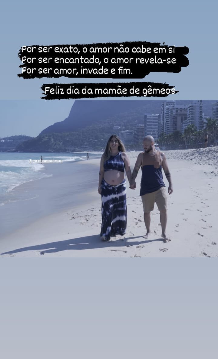 Grávida de gêmeos, Bruna Surfistinha ganha declaração do noivo: ‘Amor não cabe em si' 4 Grávida de gêmeos, Bruna Surfistinha ganha declaração do noivo: ‘Amor não cabe em si'