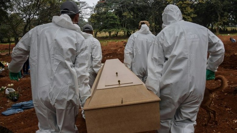 Estado de São Paulo ultrapassa 100 mil mortes por covid-19