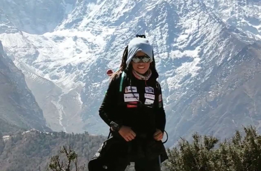Brasileira é a primeira mulher negra latino-americana a alcançar o topo do Everest