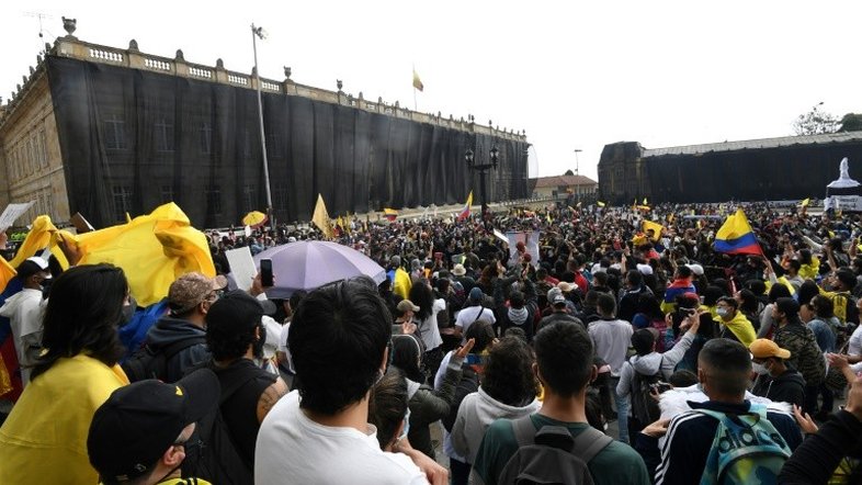 Os protestos contra Duque na Colômbia desde 2019