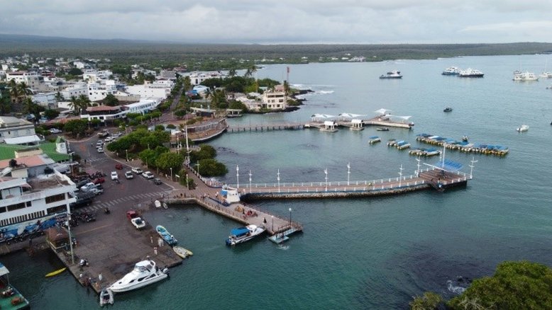 O Arco de Darwin em Galápagos desmorona devido à erosão