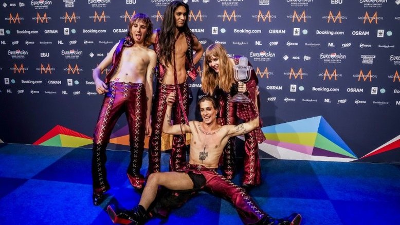 Cantor de grupo italiano vencedor do Eurovision não se drogou, segundo teste
