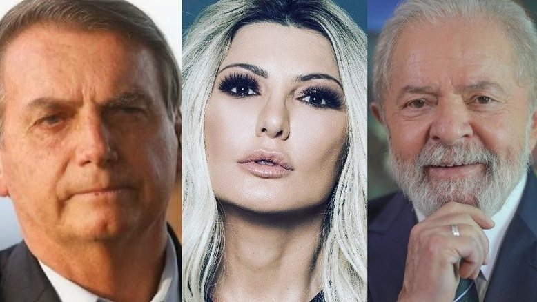 Antonia Fontenelle sai em defesa de Bolsonaro e alfineta Lula: 'O choro é livre'