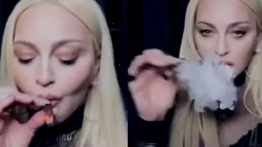 Madonna aparece fumando maconha em novo clipe de Snoop Dogg