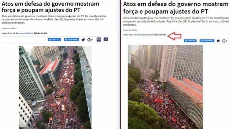 Bolsonaristas usam vídeo antigo para tentar minimizar ato contra o governo na Paulista