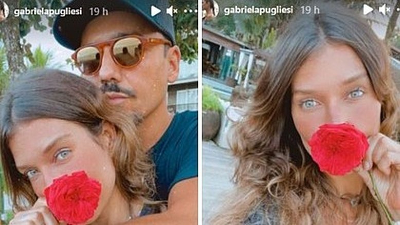 Gabriela Pugliesi compartilha primeiro registro ao lado do novo namorado