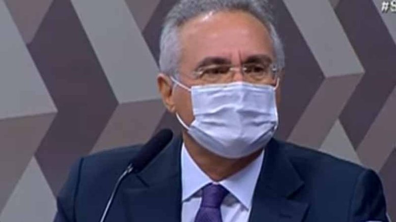Renan diz que resposta a ataques de Bolsonaro é o 'número de mortos pela Covid'