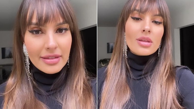 Ex-BBB21 Thaís Braz revela affair após reality: 'Precisava beijar na boca'