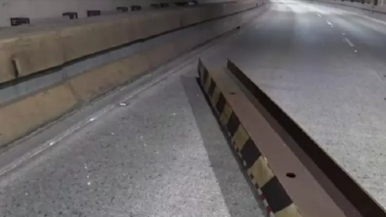 Queda de viga interdita túnel Ayrton Senna por mais de 2 horas em São Paulo