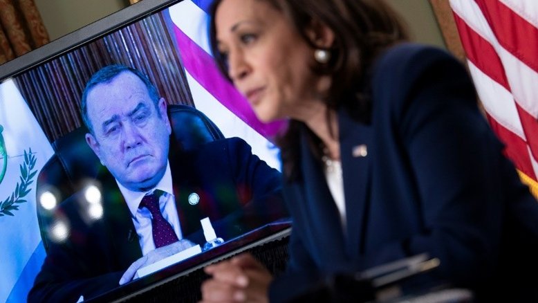 Independência judicial e luta contra a impunidade, a agenda de Kamala Harris na Guatemala