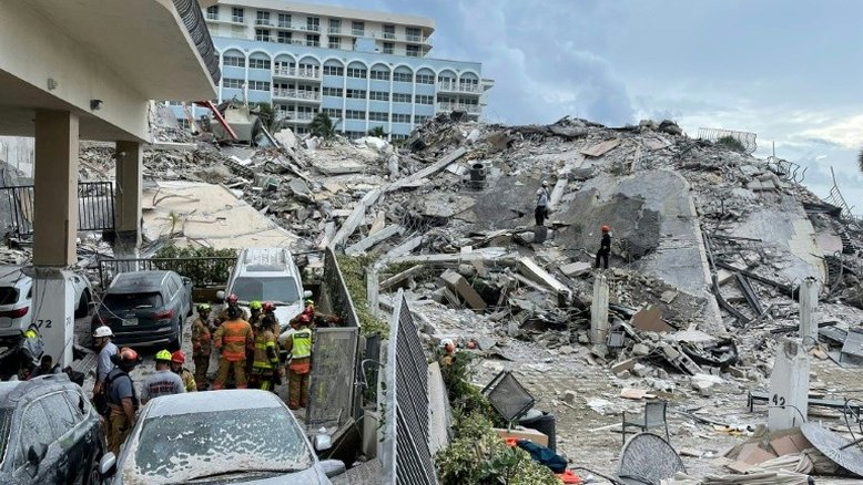 Revolta em Surfside após desabamento de edifício