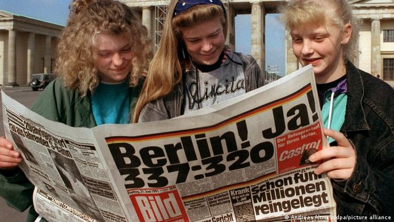 Há 30 anos, Alemanha decidia retornar capital a Berlim