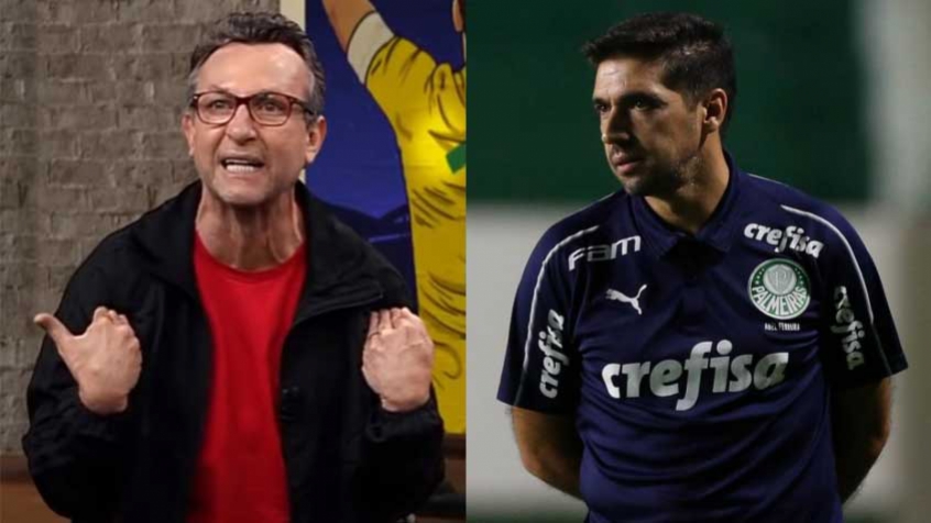 Neto volta a criticar Abel Ferreira: 'Chegou a pouco tempo e faz o Palmeiras passar vergonha'
