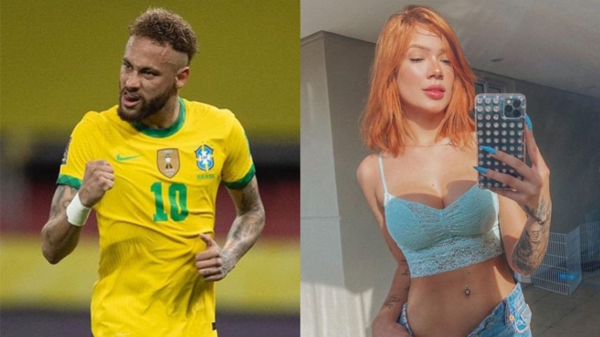Neymar comenta em foto de funkeira Lara Silva e internautas especulam romance