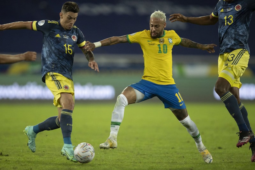 Clássico da pancadaria', Brasil x Colômbia vale lugar no G-4 - ESPN