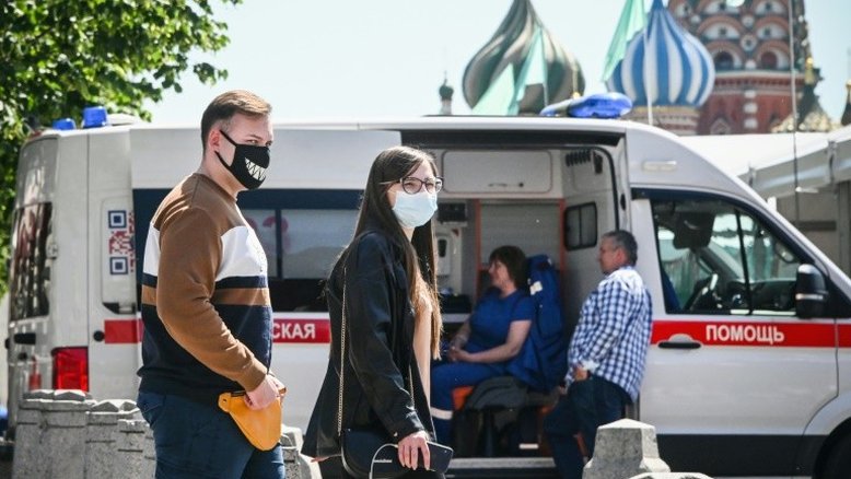 Rússia tem 652 mortes por covid-19, recorde diário