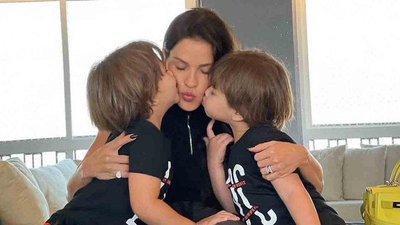 Andressa Suita diz que proibiu amiga de beijar seus filhos: 'Fiquei três dias sem falar com ela'