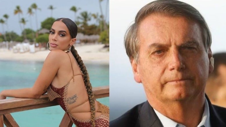 Anitta recebe apoio de políticos após bloquear Bolsonaro no Twitter