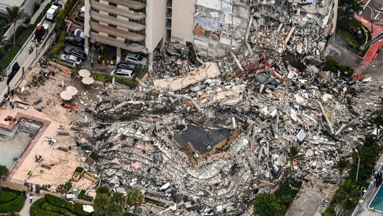 Carta alertou em abril sobre estado crítico do prédio desabado na Flórida