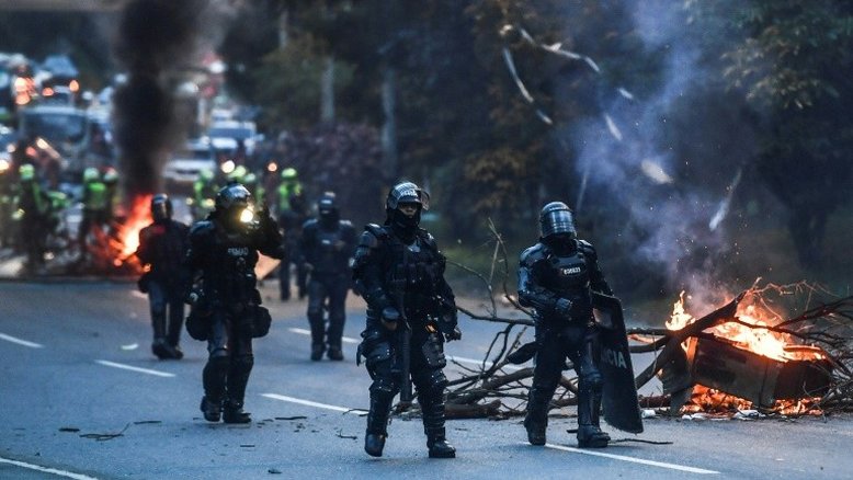 HRW denuncia 'abusos gravíssimos' por parte da polícia colombiana em protestos