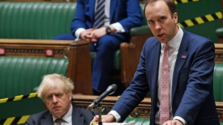 Boris Johnson ofendeu o ministro da Saúde, afirma ex-conselheiro