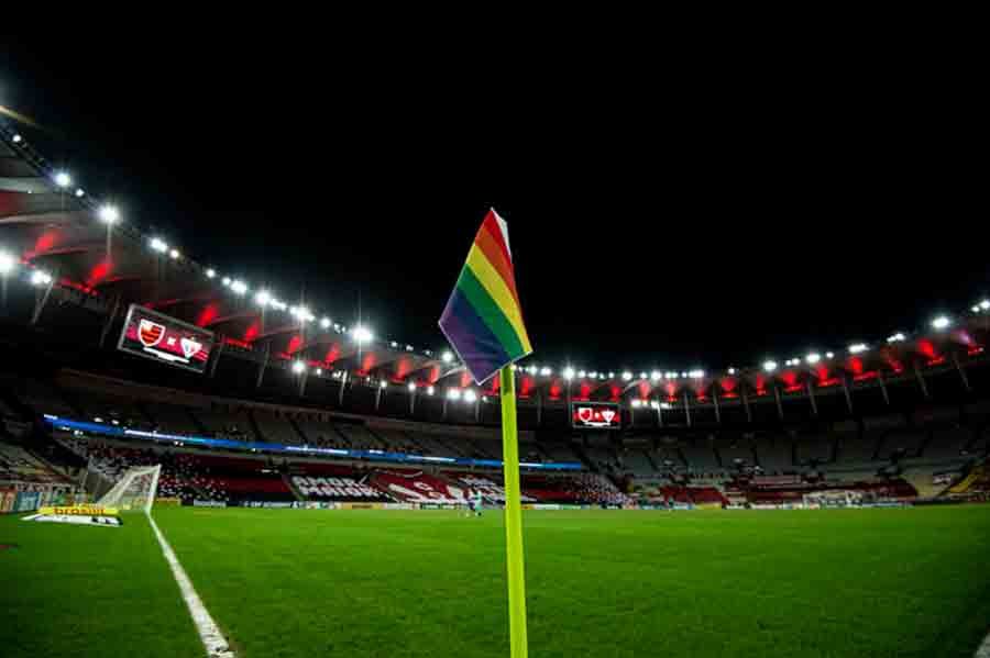 Flamengo atuará contra o Juventude com com números das cores da bandeira LGBTQIA+