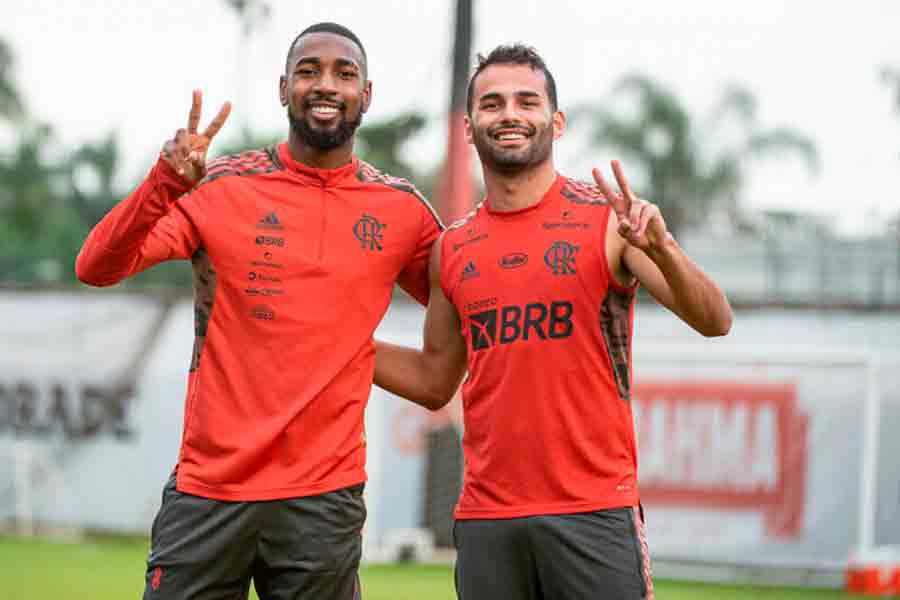 Thiago Maia passa a usar a camisa 8 do Flamengo após a saída de Gerson