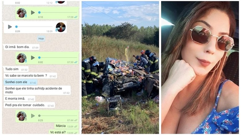 Grávida falou sobre pesadelo com gêmeo minutos antes de acidente fatal