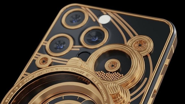 Vídeo: Marca divulga iPhone 13 de ouro cravejado de meteorito por R$ 73 mil