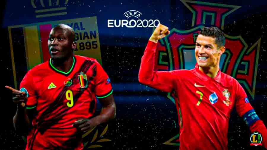 Artilheiros e decisivos, Lukaku e Cristiano Ronaldo fazem duelo à parte nas oitavas da Eurocopa