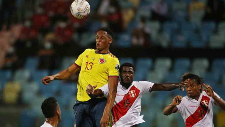 Gol contra de Mina ajuda Peru a vencer Colômbia por 2 x 1 na Copa América