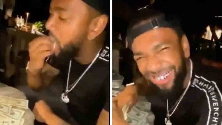 Nego do Borel é criticado por comer dinheiro