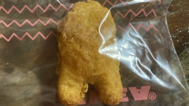 Among Us: Nugget em formato de impostor será leiloado por R$ 250 mil