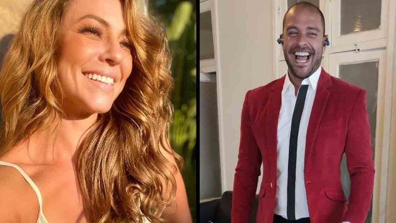 Diogo Nogueira compartilha foto de clima 'quente' com Paolla Oliveira