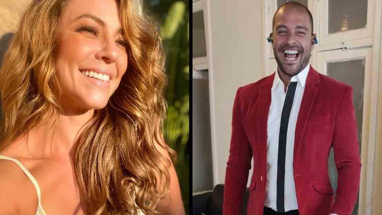 Paolla Oliveira e Diogo Nogueira são vistos juntos no Rio de Janeiro