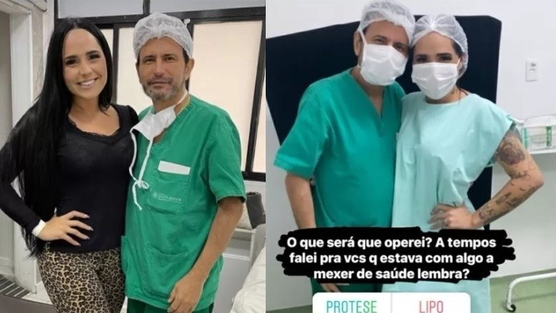 'Além do que imaginei', celebra Perlla ao colocar silicone nos seios pela quinta vez