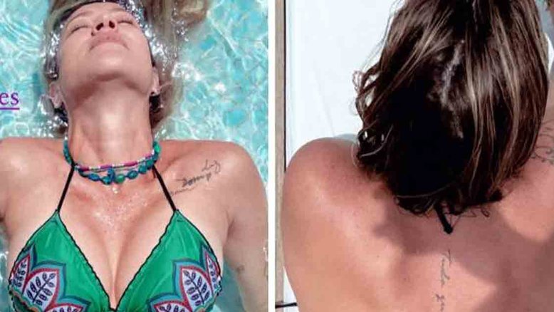 Luana Piovani faz topless durante viagem a Ibiza