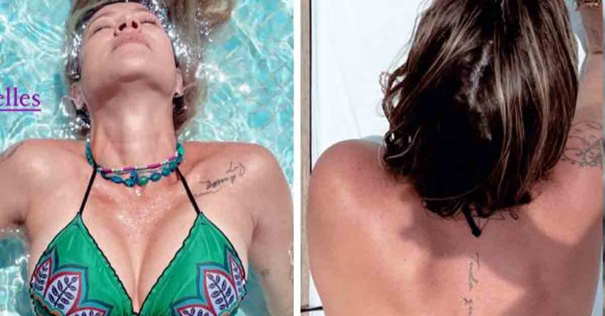 Luana Piovani faz topless durante viagem a Ibiza