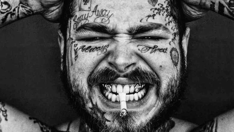 Post Malone coloca diamantes de R$ 9 milhões nos dentes