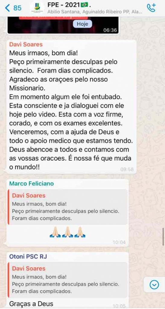 Filho de R.R. Soares pede orações após pastor ser internado por Covid-19 4 Filho de R.R. Soares pede orações após pastor ser internado por Covid-19