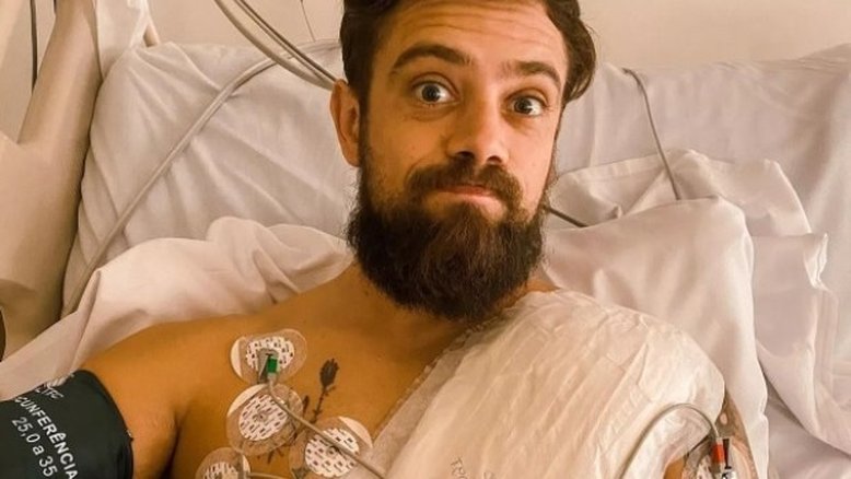 Rafael Cardoso ficará uma semana internado após quadro de celulite infecciosa