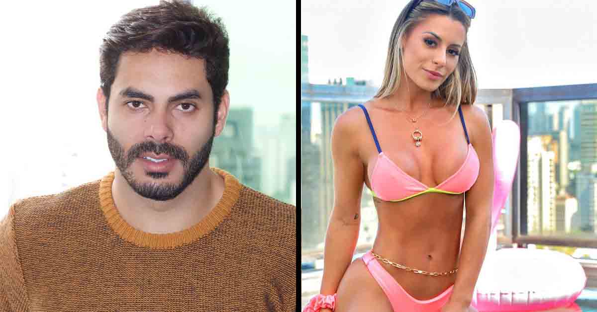 Ex-BBB Rodolffo fala sobre boato de affair: ‘Não pode beijar que tá namorando’