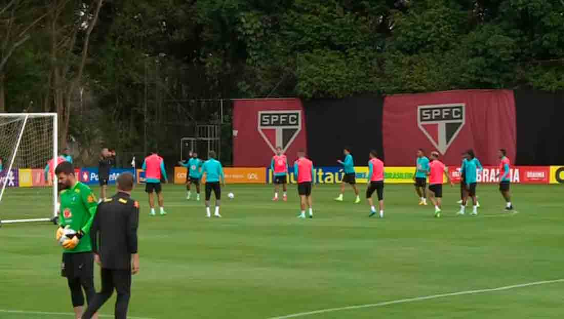 Seleção Brasileira realiza primeiro treino preparatório para a Copa América; veja como foi