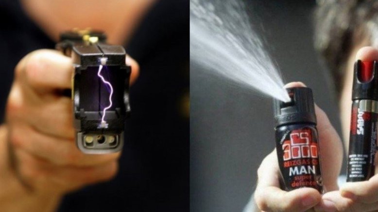 Projeto de lei pretende autorizar comercialização de spray de pimenta e arma de eletrochoque