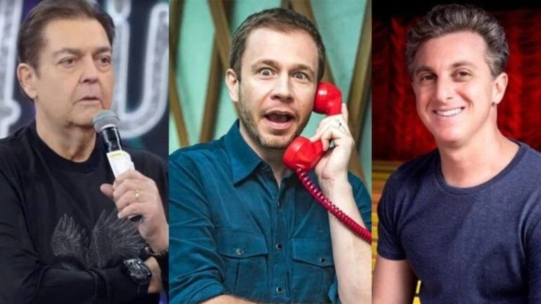 Faustão, Leifert, Huck e mais climões entre apresentadores da Globo