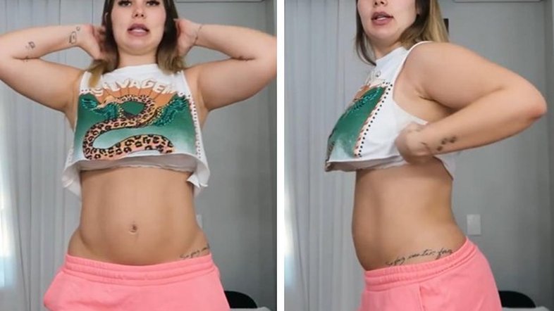 Virginia Fonseca mostra corpo dez dias após nascimento da filha: ‘Não se comparem’