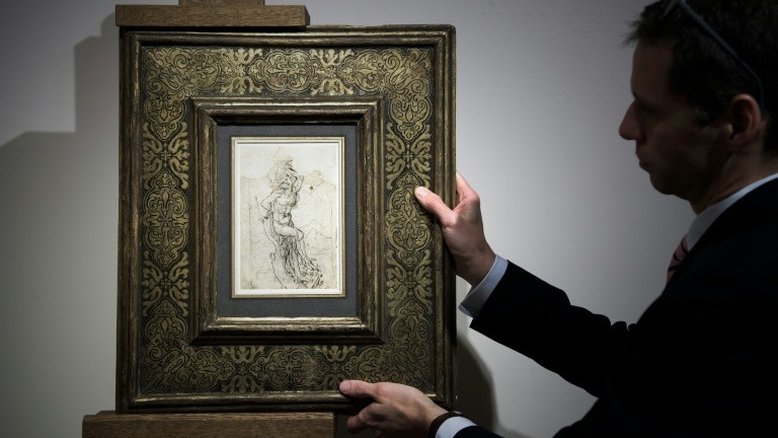 Batalha judicial na França pela venda de desenho perdido de Da Vinci