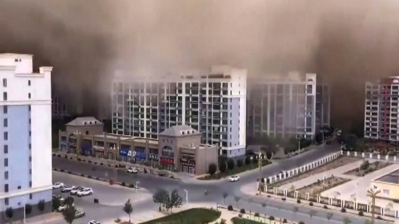 Vídeo: Tempestade de areia 'devora' cidade chinesa à beira do deserto de Gobi